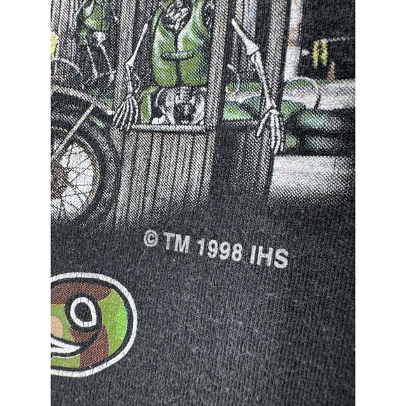 Vintage Iron Horse Saloon Bike Week 99 Long Sleeve Henley Size Xl - Picture 7 of 8